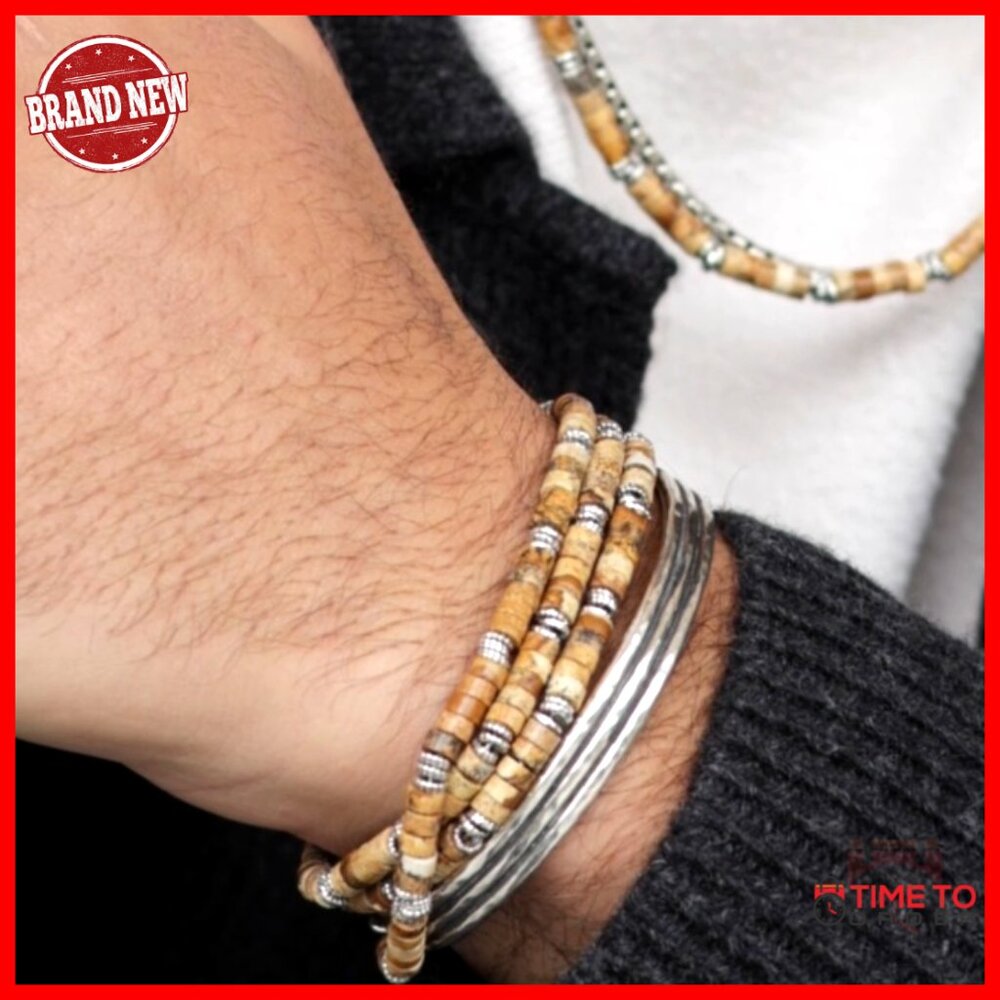 Solid 925 Sterling Silver Ribbed Cuff Bracelet, E… - image 7